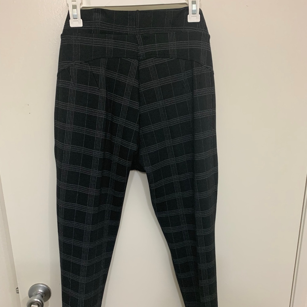 SoHo Lady Plaid Stretchy Pants